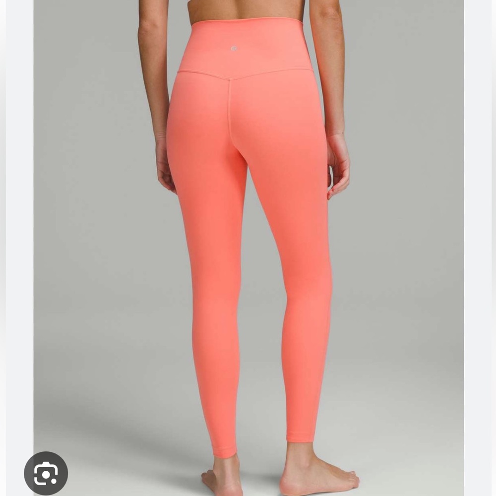 lululemon pink align 25” in raspberry cream - Picture 6 of 7